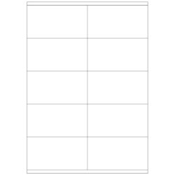 Print etikety 105x57mm biele
