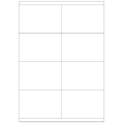 Print etikety 105x70mm biele