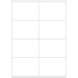 Print etikety 105x72mm biele