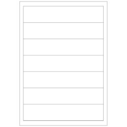 Print etikety 191x39mm biele