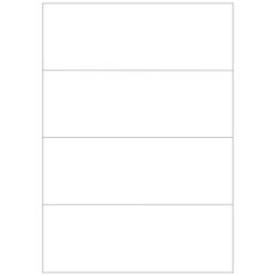 Print etikety 210x74mm biele