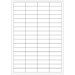 Print etikety 48.5x16.9mm biele