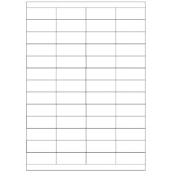 Print etikety 52.5x21.2mm biele