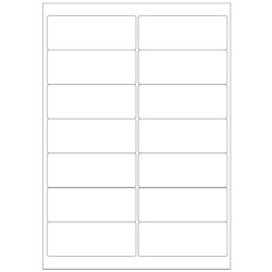 Print etikety 98x38.1mm biele