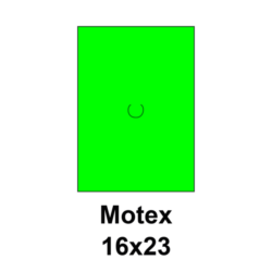 Cenovkové etikety Motex 16x23 zelené