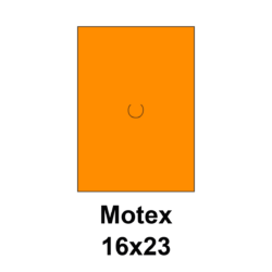 Cenovkové etikety Motex 16x23 oranžové