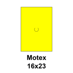 Cenovkové etikety Motex 16x23 žlté