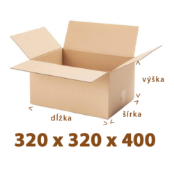 Kartónová krabica 320x320x400 3VVL