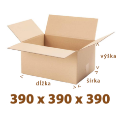 Kartónová krabica 390x390x390 5VVL