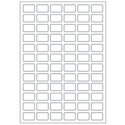 Print etikety A6 14x9 mm, biele