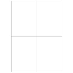 Print etikety 105x148.5mm biele